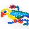 Игра МОЗАИКА 150 элементов + игровое поле, 6 цветов (ДК) арт 00966