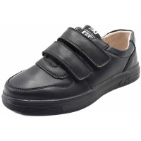 Полуботинки для мальчика (Капли Эльфы) черный верх-искусственная кожа подкладка-искусственная кожа размерный ряд 32-37 артикул wjp-B3237-8