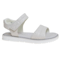 Босоножки для девочки (Сказка) цвет бежевый верх- искусственная кожа подкладка-натуральная кожа размерный ряд 31-36 арт.R572571606B