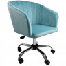 Кресло  офисное AV 245 б/п бархат, светло-бирюзовый 50