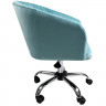 Кресло  офисное AV 245 б/п бархат, светло-бирюзовый 50
