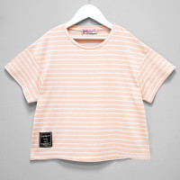 Футболка для девочки арт.Viollen 87732 размер 32/128-48/176 цвет розовая пудра