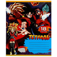 Тетрадь 18 листов клетка (Умка) Пришельцы арт.NS-18-92642-DB