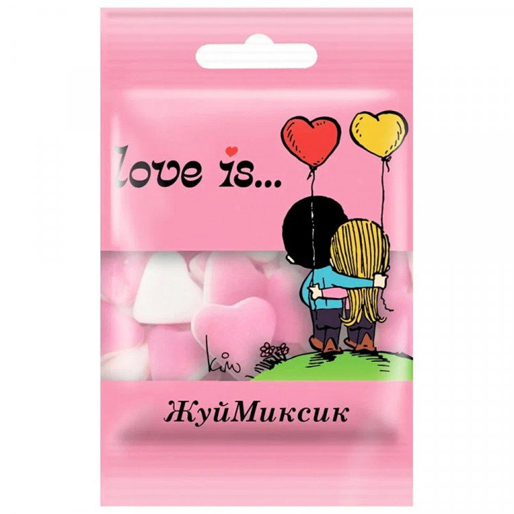 Жевательный мармелад Love Is ЖуйМиксик Холодок-Малина 20гр (Ст.20)