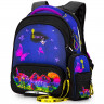 Ранец для девочки школьный (SkyName) GROOC + пенал + сумка для обуви + сумка-пенал 30х16х36см арт.9-135