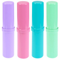 Пенал-тубус 1 отделение пластиковый (Prof-Press) Цвета прованса ассорти арт ПН-0492