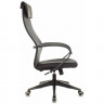 Кресло для руководителя пластик/ткань/сетка Бюрократ CH-607 черный