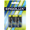 Батарейки Ergolux LR14 (С) алкалиновые BL2