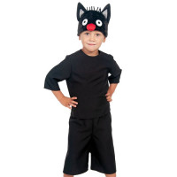 Костюм для мальчика Кот Сажик (рубашка,бриджи,маска) р.26/104-32/128 арт.85006