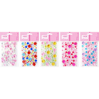 Наклейки-стразы акриловые (deVENTE) Кружки артнаклейки 8002801