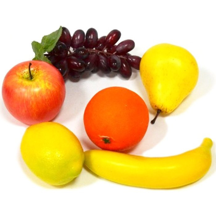 яяяИскусственные фрукты 6шт/наб. асс. арт.501-034