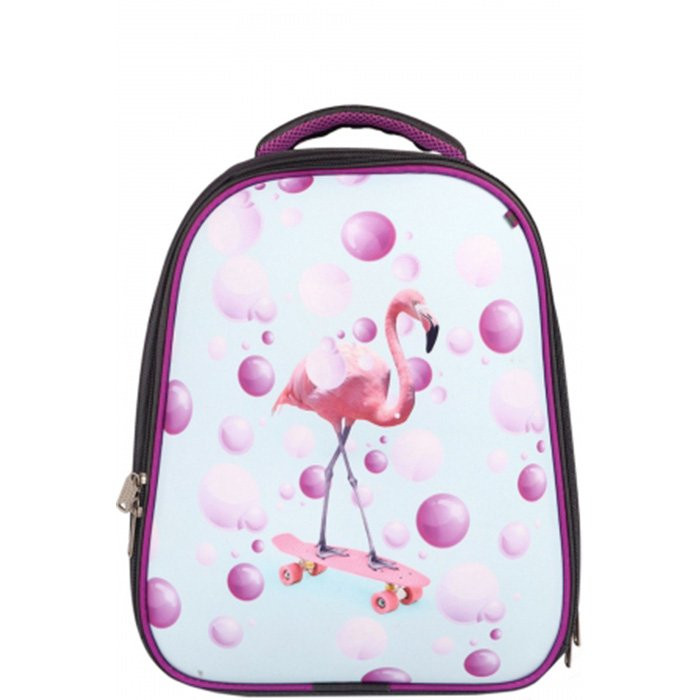 Ранец для девочки школьный (Noble People) Фламинго арт.NP26/19 38x30x19см