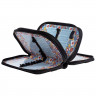 Пенал 3 отделения (Hatber) Color Warrior глянцевая ламинация 190х110мм арт.NPn_48111