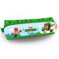 Пенал-косметичка 1 отделение (Hatber) New craft мягкий 210х45х45мм арт.NPk_62171