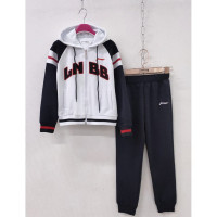 Костюм спортивный для мальчика артикул dux-2552-1 размер 32/128-46/170 цвет черный/белый