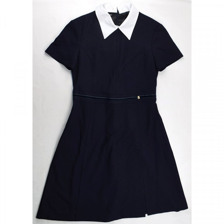 Платье для девочки (ГЕРМИОНА) ткань 07 арт.55253-07 размер 36/146-42/164 цвет синий