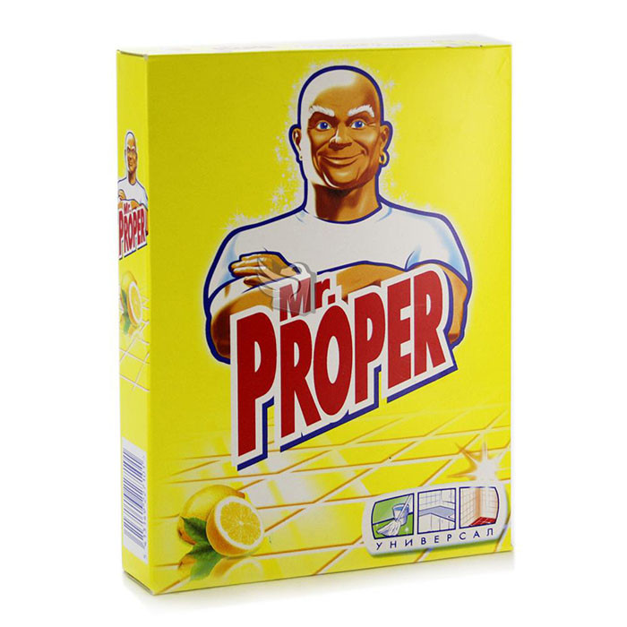 Чистящее средство  для уборки Mr. Proper 400г порошок Лимон