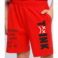 Шорты для мальчика (CLE) артикул 836144/55к_п размерный ряд 28/104-32/128 цвет красный