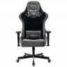 Кресло геймера черный металл/ткань Zombie VIKING 7 KNIGHT черный