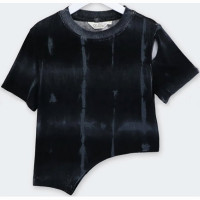 Футболка для девочки арт.Deloras 22139 размерный ряд 34/134- 44/164 цвет черный