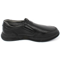 Полуботинки для мальчика (Antilopa) черные верх-искусственная кожа подкладка-натуральная кожа размер 36-41 арт.AL 7431