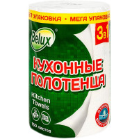 Полотенце бумажное 2-сл 1рулон 35м Belux 3в1  белые