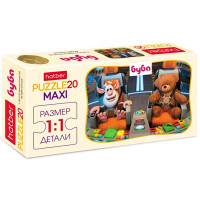 Пазлы МАКСИ 20 элементов Буба (Hatber) арт.20ПЗ5_30442
