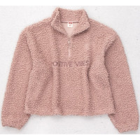 Свитшот для девочки арт.DMB 9616  размер 32/128-44/164 цвет пудра