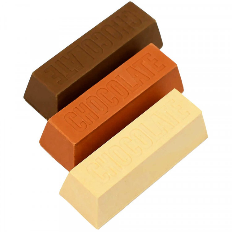 Ластик 3 штуки набор Феникс Шоколастики арт.73041