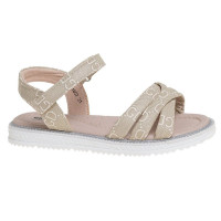 Босоножки для девочки (Сказка) цвет хаки верх- искусственная кожа подкладка-натуральная кожа размерный ряд 31-36 арт.R572571607K