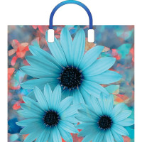 Пакет ПВД пластмассовые ручки 38*34+3 90мкм Дарси