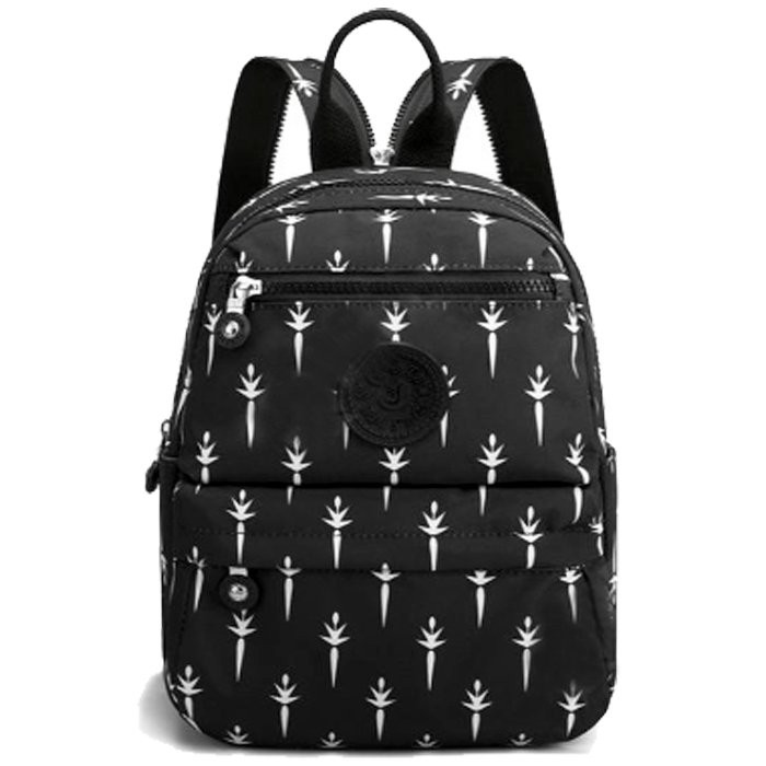 Рюкзак для девочек (YUESITE) черный арт.CC024_88166A-3 30х21х9см