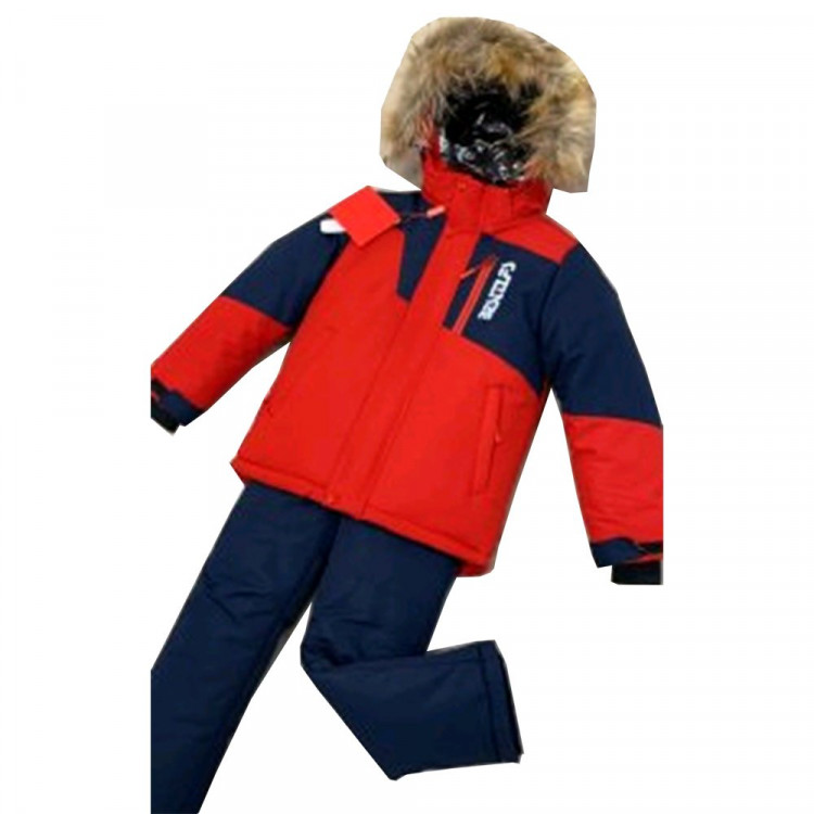 Комплект зимний для мальчика (MULTIBREND) арт.lfy-8-221-3 (брюки+куртка)  цвет красный