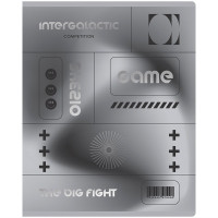 Тетрадь А5 клетка 48 листов скоба (BG) Мой выбор soft-touch ламинация тисненние фольгой ассорти арт.Т5ск48_лс_тф 118