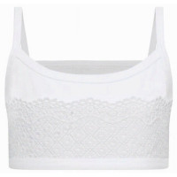 Топ для девочки подростковый арт.4490 размер 122-176 цвет белый 100% х/б