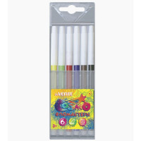 Фломастеры (deVENTE) Cosmo 6 цветов пластиковый блистер невентилируемый арт.5080309