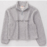 Свитшот для девочки арт.DMB 9616  размер 32/128-44/164 цвет серый