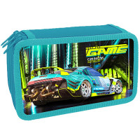 Пенал 3 отделения (Оникс) ПКТ 12-20 Game auto 190х110мм полиэстер