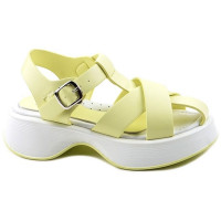 Босоножки для девочки (B&G) желтый верх-искусственная кожа подкладка-искусственная кожа размерный ряд 32-37 арт.m-bg-8635-8P