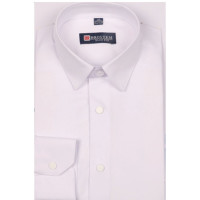 Сорочка детская приталенная длинный рукав размерный ряд 29/116-122-36/158-164  цвет белый Brostem арт.3LBD1+1d** на кнопках