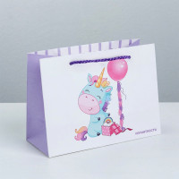 Пакет подароч.бумаж. 19,5*14,5*8,5см "Приятности" арт.3823519