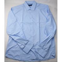 Сорочка подростковая  длинный рукав размерный ряд 36/158-164(XXS)-41/176-182(XL) цвет голубой Brostem арт.4706AX