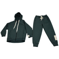 Комплект для мальчика арт.Мэнни размер 32/122-44/170 (Толстовка+брюки) цвет зеленый мох