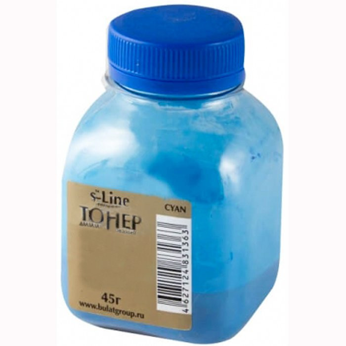 Заправка тонером Samsung СPL 300/310/350/Xerox 6110 (фл.,45, син.) неориг.