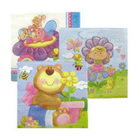 яяяСалфетки "Детская коллекция" 20шт/наб 33см*33см арт.6014117