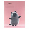 Тетрадь с пластиковой обложкой 18 листов клетка Феникс Котики ассорти арт.73681