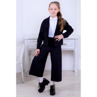 Жакет для девочки (Ravol) ткань арт.7202-2 размер 34/134-42/158 цвет синий