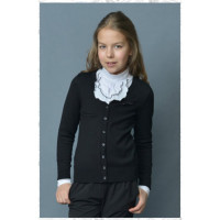 Кардиган для девочки (Дести) арт.80г размер 44/170 цвет графит