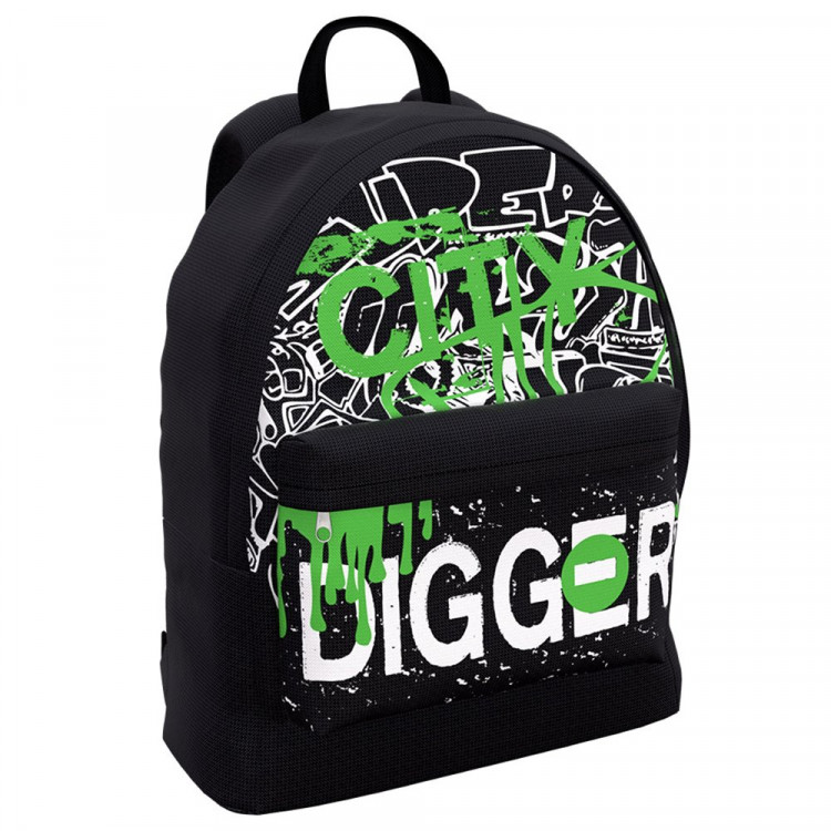 Рюкзак для мальчика (ErichKrause) EasyLine Digger черный 29x39x13 см арт.56863
