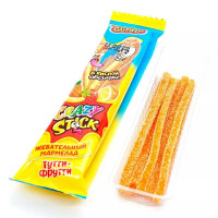 Жевательный мармелад Crazy Gummy Crazy Stick 20гр Тутти-фрутти в кислой обсыпке (Ст.24)